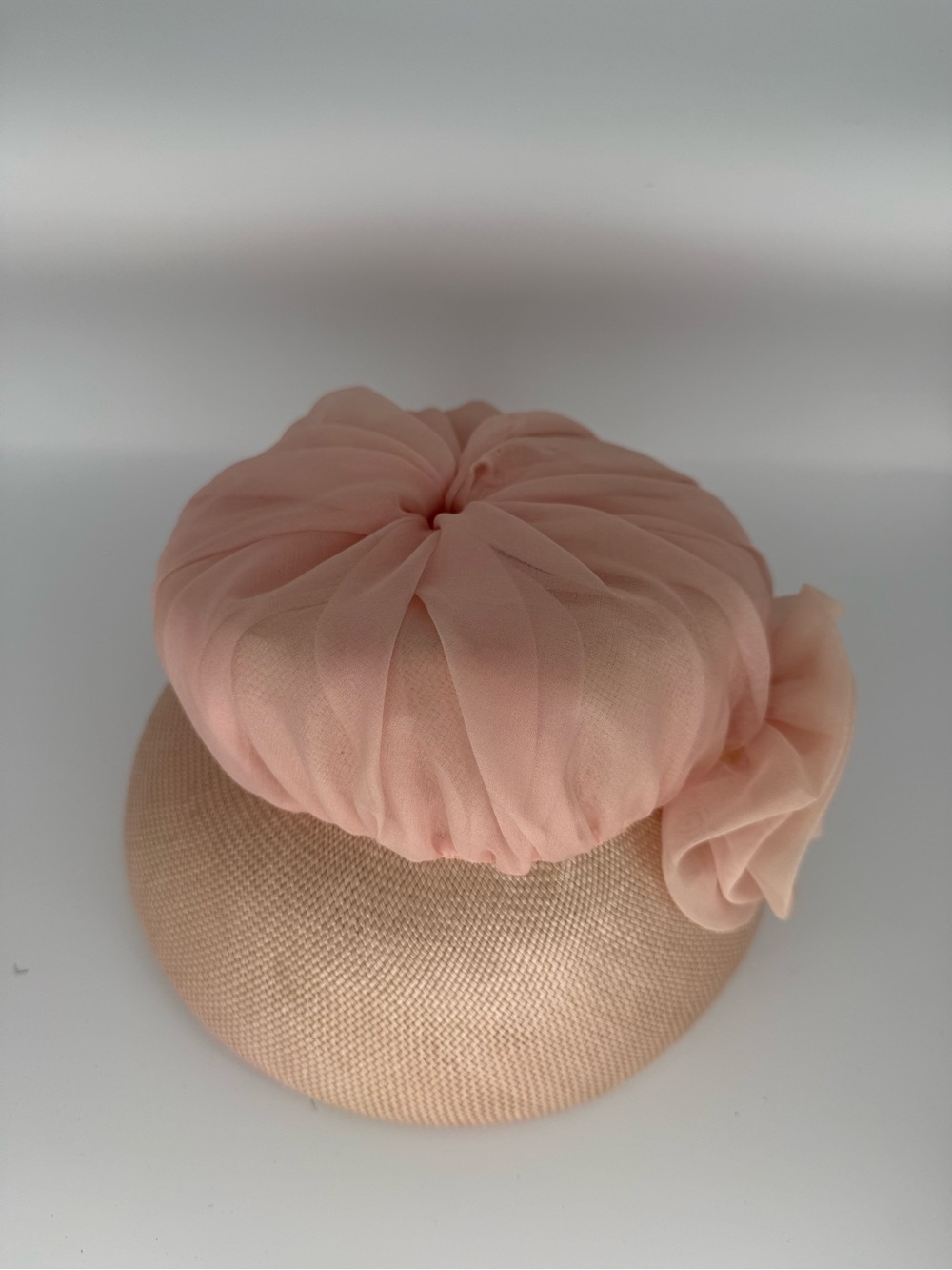 Elegant Vintage  1940's/1950's Pink Women's Hat Union Made